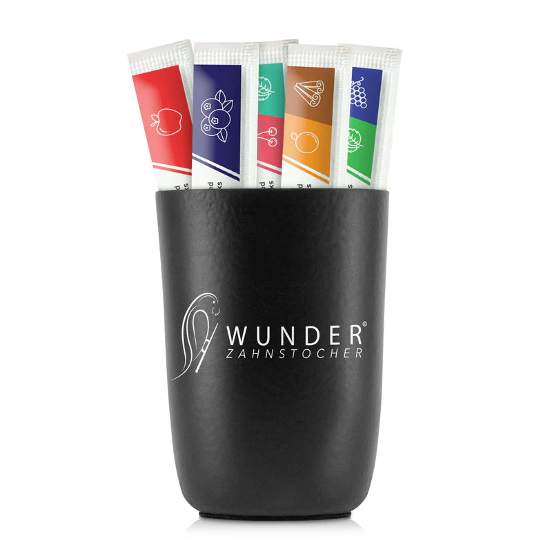 Aluminum cup for miracle toothpicks