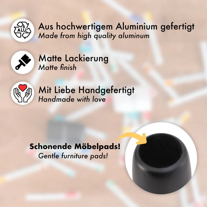 Aluminum cup for miracle toothpicks