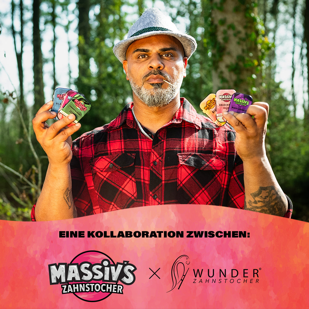 Massiv's Zahnstocher - Stand Up Display (300 Einheiten)