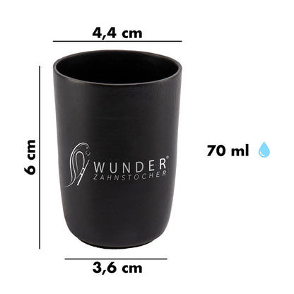 Aluminum cup for miracle toothpicks