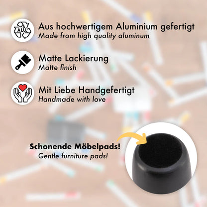 Aluminum cup for miracle toothpicks